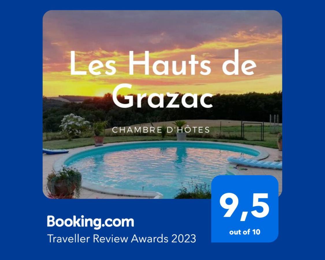 Les Hauts De Grazac, Chambres Et Tables D'Hotes Grazac  ภายนอก รูปภาพ